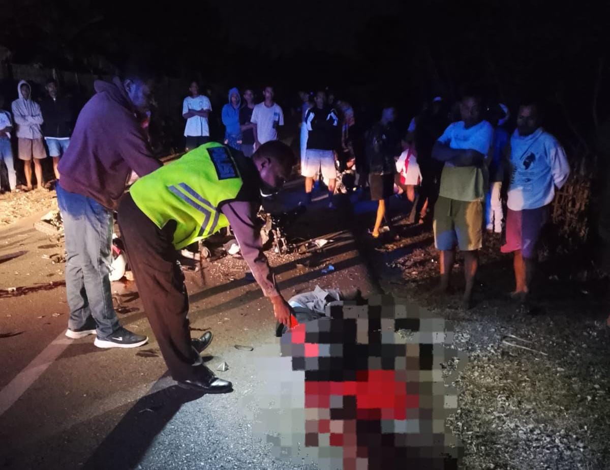 Kecelakaan Maut di Kupang Barat, Dua Pengendara Motor Meninggal Dunia