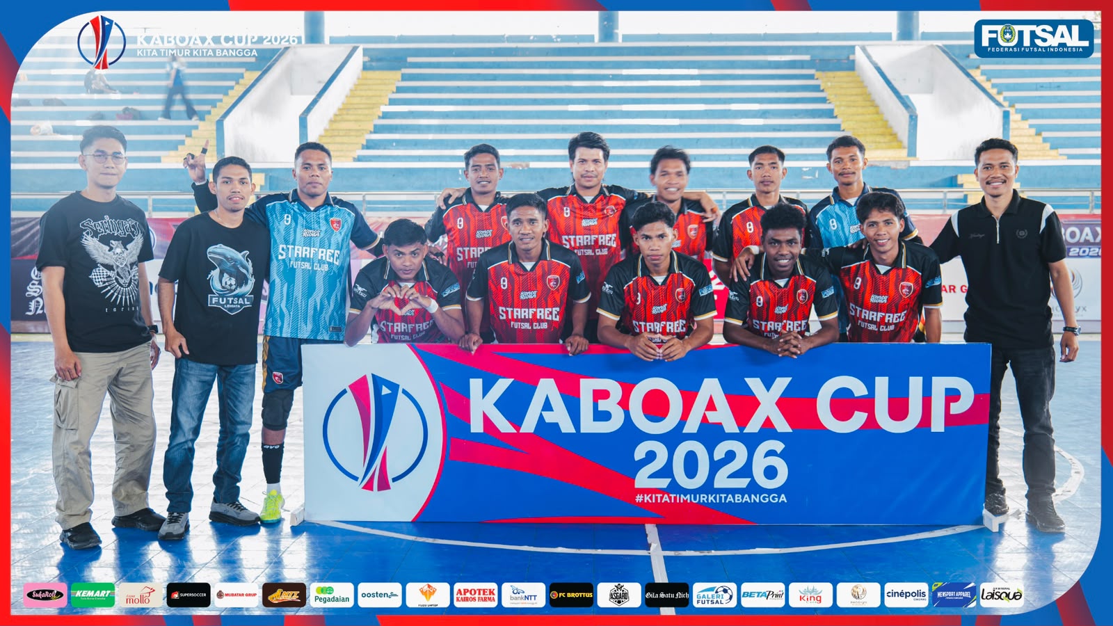 STARFREE Bawa Nama Lembata ke Ajang Futsal Terbesar NTT