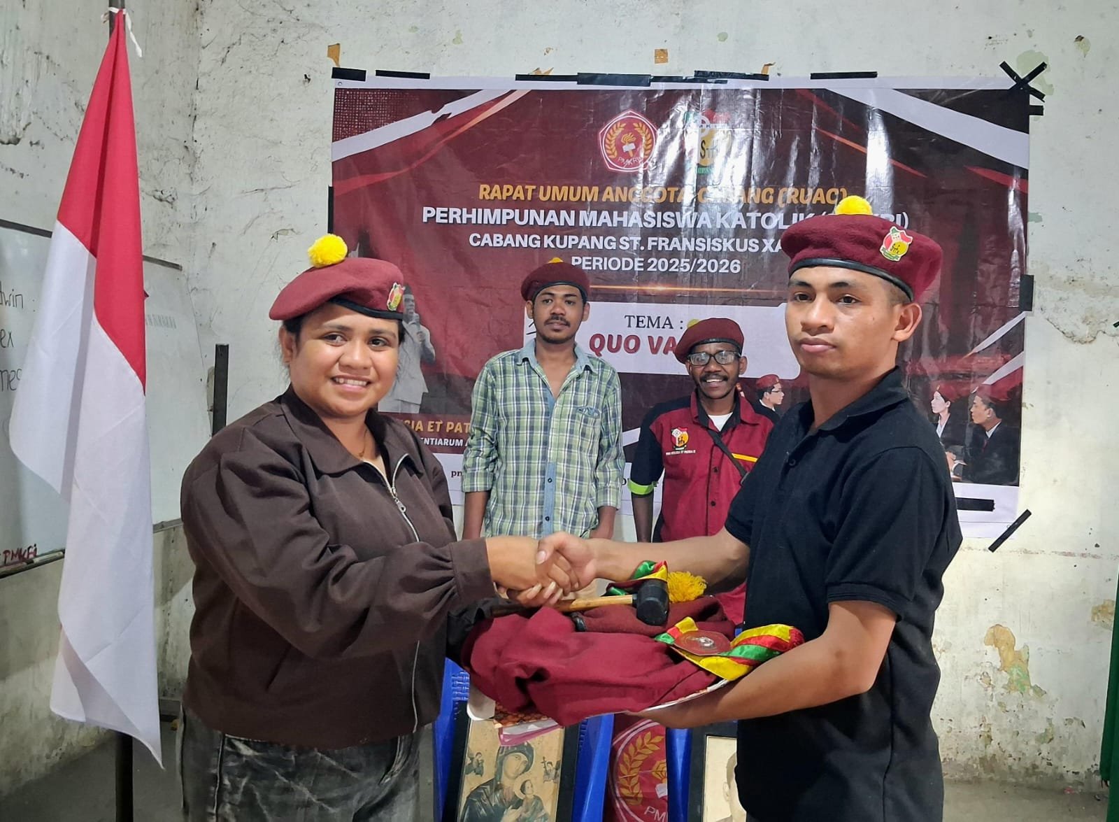 Yuni Tefa Terpilih Aklamasi sebagai Ketua Presidium PMKRI Kupang 2026/2027